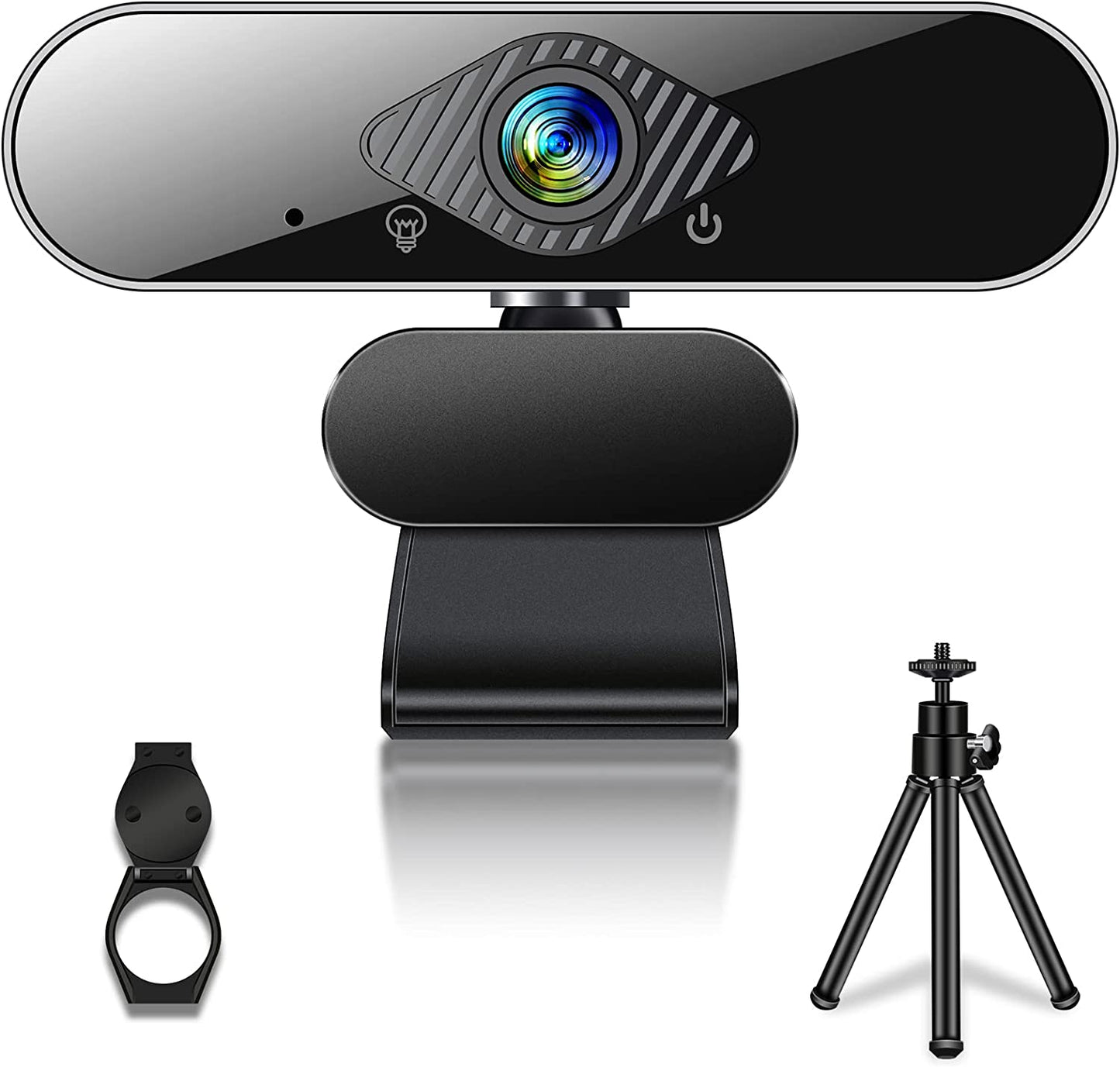 1080p Mini Camera Laptop Camera With Microphone For Streaming Video   Webcam 4k 2k Auto Focus Pc Web Cam With Gift Tripod